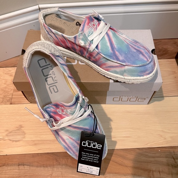 Hey Dude Shoes Hey Dudes Tye Dye Womens Size 8 Poshmark